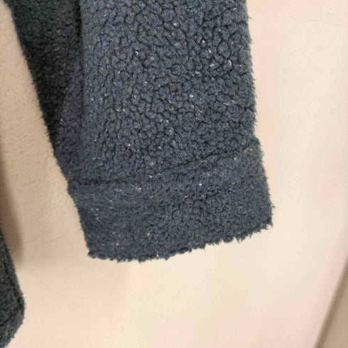 ヘインズ Hanes 90s- ネップ加工ボアジップジャケット メンズ  M